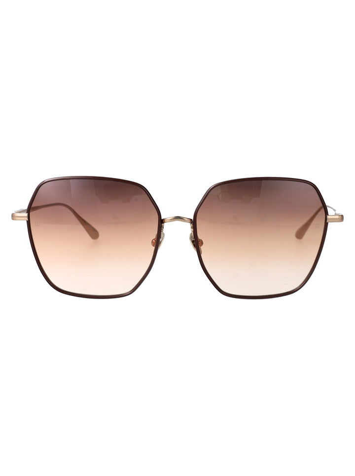 Linda Farrow SUNGLASSES - Marrone | 1eb2aa87d0572baff451a5c68dc756a4ebff77ae