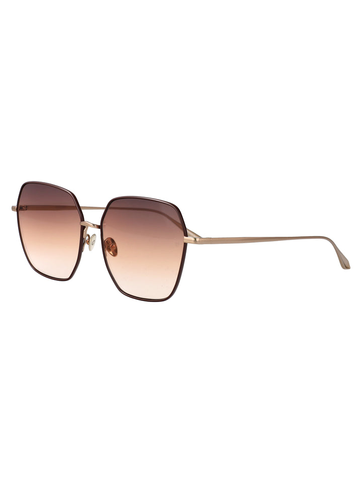 Linda Farrow SUNGLASSES - Marrone | 4e972b0f38139bbf377a4533202faca3ccd7ef35