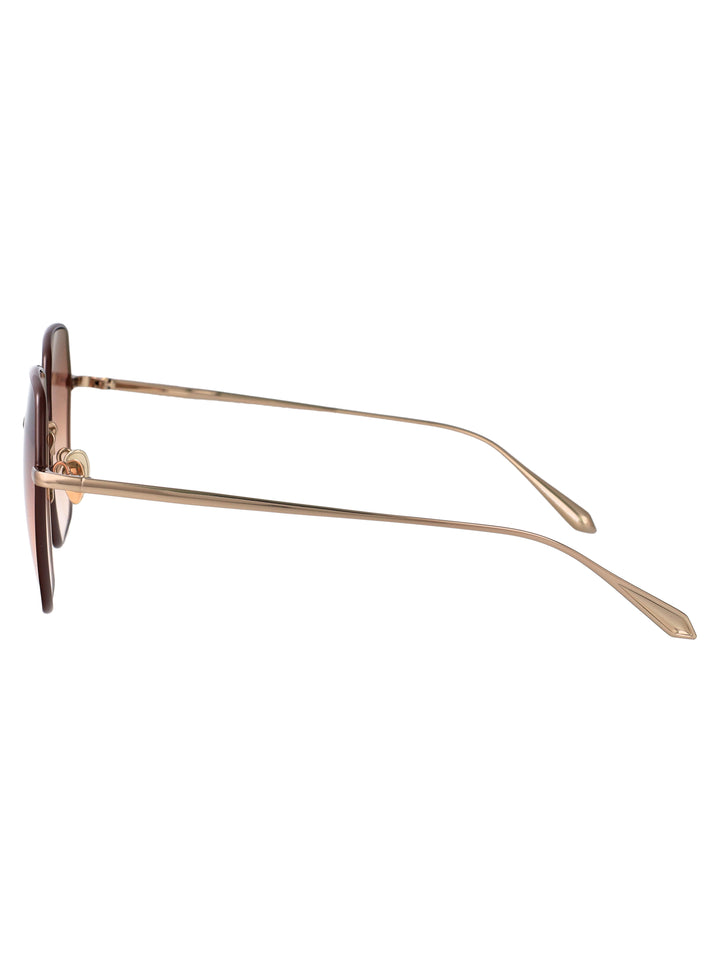 Linda Farrow SUNGLASSES - Marrone | b99e8e713769d47f7fc32e1530fa553dcd9c8d02