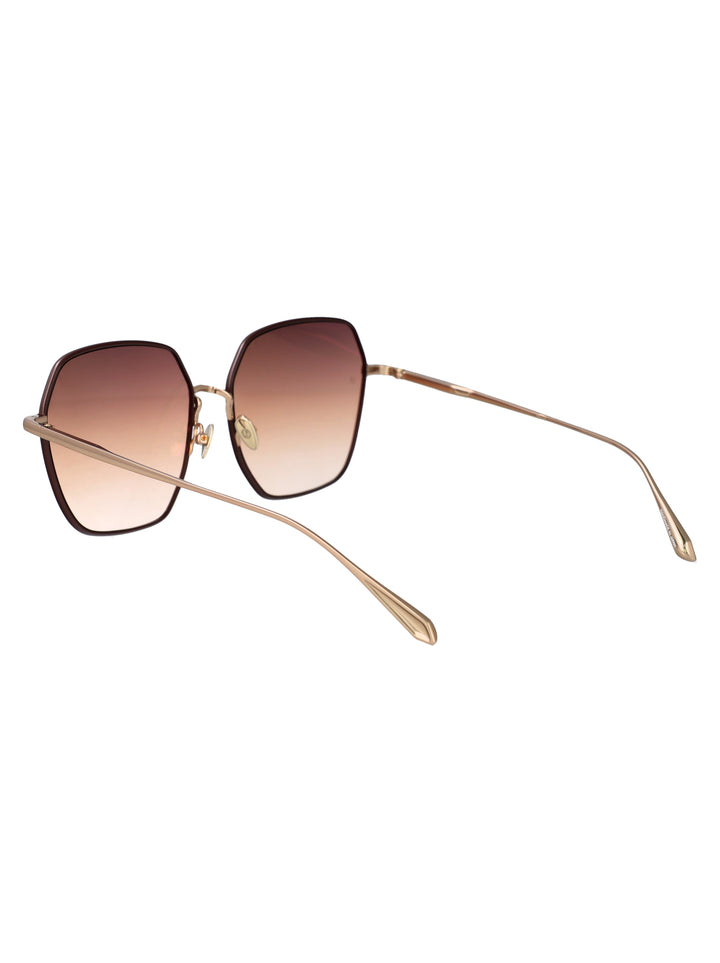 Linda Farrow SUNGLASSES - Marrone | 6902efb383127f180a6f1a016d67749a924b03f9