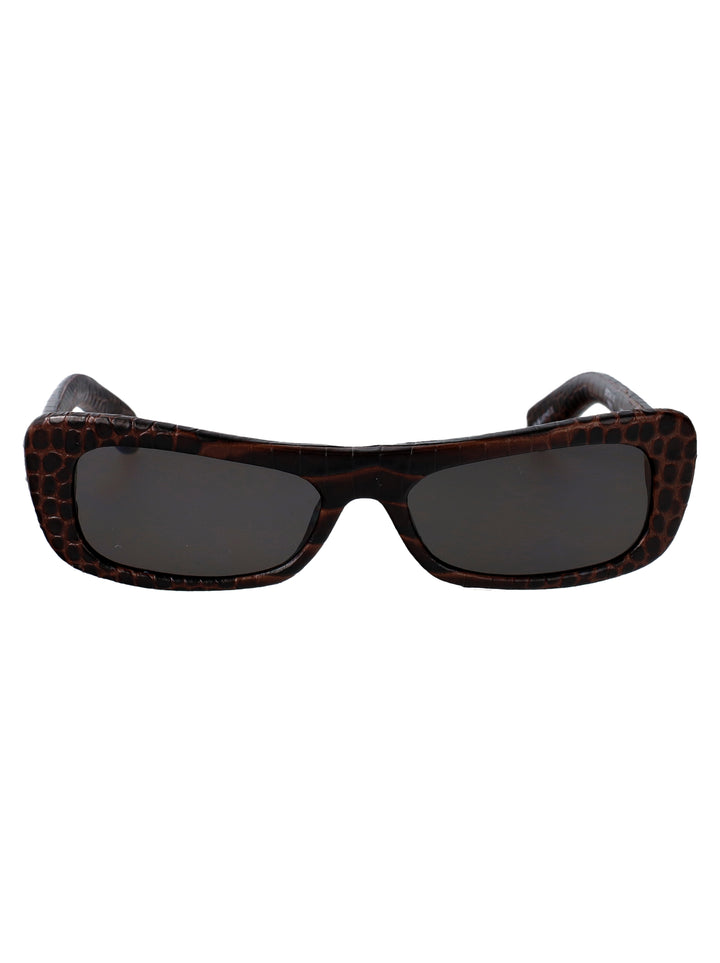 Jacquemus SUNGLASSES - Marrone | ad12815effecea88cc54adcf9742c4f330bfda86