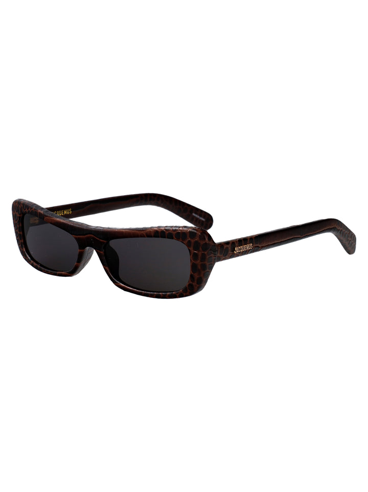 Jacquemus SUNGLASSES - Marrone | dedc7f7af43de082de4deeea830e37cb399ac116