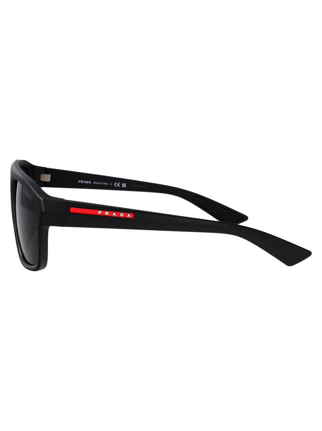 Prada Linea Rossa SUNGLASSES - Nero | 1e35678587dd64c0a8ee36e418d0d6b097cd5f19