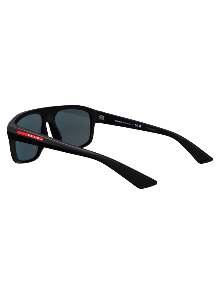 Prada Linea Rossa SUNGLASSES - Nero | 48d6b1b66902b3f2becc4ab1fe99a543dd422022