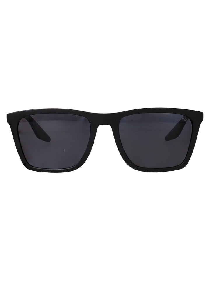 Prada Linea Rossa SUNGLASSES - Nero | 045ee22b86be58e631d7dbc9337bb6a86aebdd05