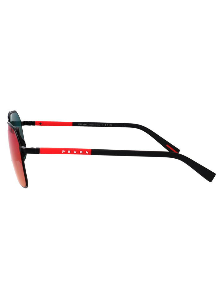 Prada Linea Rossa SUNGLASSES - Nero | a36f1df857240ef2b6d6e487afdf7a932fc754cb