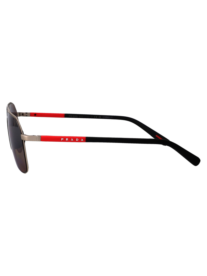 Prada Linea Rossa SUNGLASSES - Silver | ee6b71eb417e981d9c537375863855cb72c32978