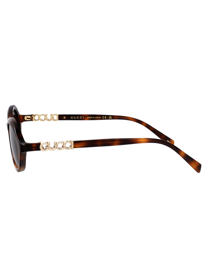 Gucci SUNGLASSES - Havana | e00a35cff77981f2656c3084f21237a2688fa2a9