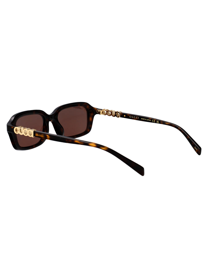 Gucci SUNGLASSES - Havana | 6685ca3984ddcd0033ac7a51cde06f6a9cfbd85e