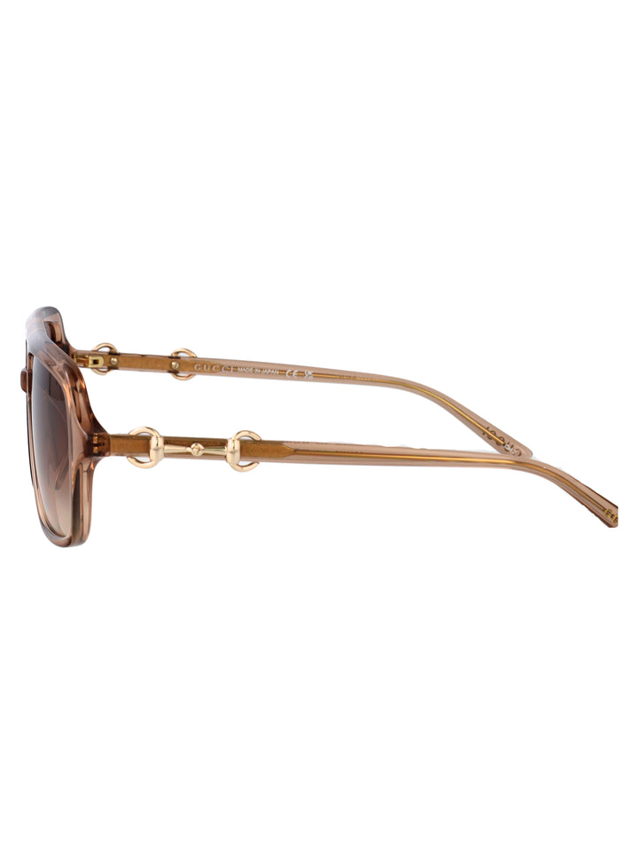 Gucci SUNGLASSES - Marrone | 630ff1c3717f056680b7de1ebfb4d4766241922d