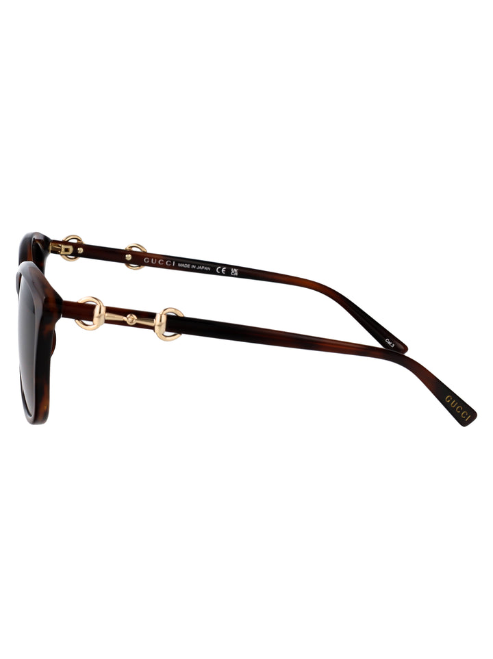 Gucci SUNGLASSES - Havana | 645726cc0ea328fc8a2e9ec17b74ff9ac020b7ae