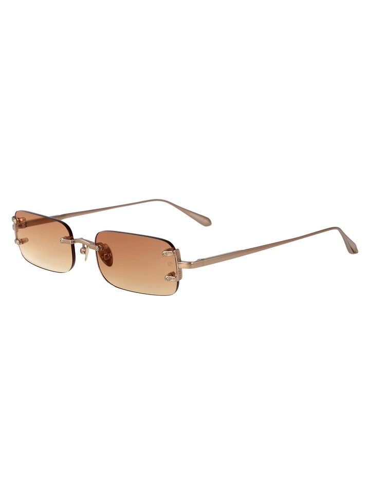 Linda Farrow SUNGLASSES - Oro | a3b4064c0a18d6bebc091b17037cc9e5a5bd8e21