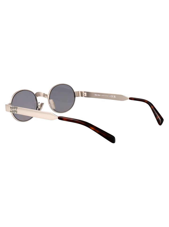 Miu Miu SUNGLASSES - Silver | f13fd05fa6a43d4fe9073f2fbd47067e69d49bfd