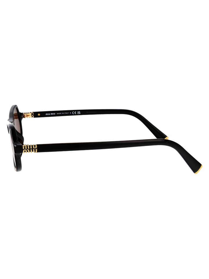 Miu Miu SUNGLASSES - Nero | 53101aa9f5ba8c5f7ceeb4239e966993b3462903