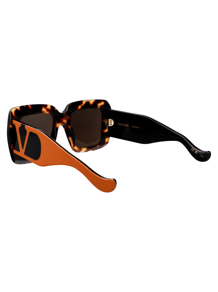Valentino Garavani SUNGLASSES - Havana | ee20749c87f092619b6eb2a013fc2d907d52f651