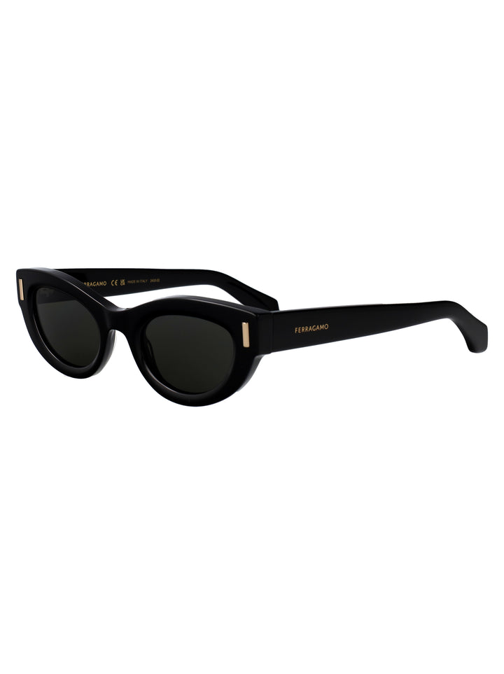 Salvatore Ferragamo SUNGLASSES - Nero | 6213872266288699173db940fd33fe053ea2529a