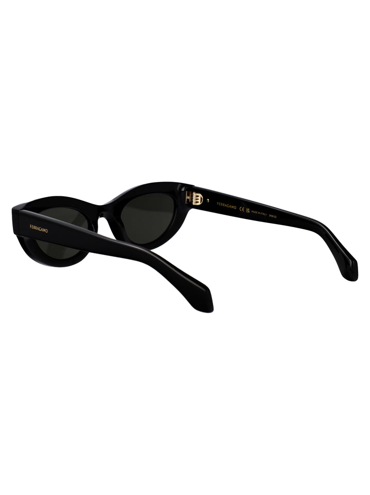 Salvatore Ferragamo SUNGLASSES - Nero | 4df940fab9746715e6b9adb7b9d55c261f03cfdf