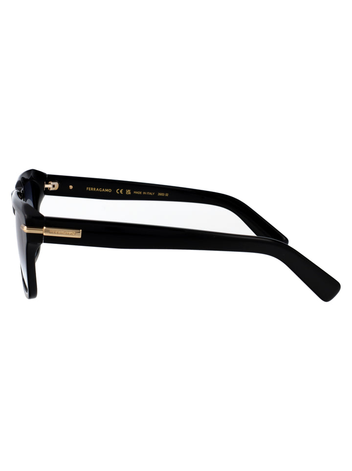 Salvatore Ferragamo SUNGLASSES - Nero | ae61ce44b63b45ca83690116b695e6d701be132b