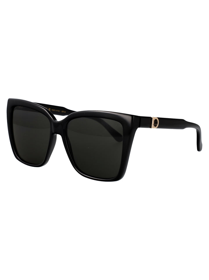 Salvatore Ferragamo SUNGLASSES - Nero | db17955c3e76bab06e8c94fecf6c08541cbcc2ad