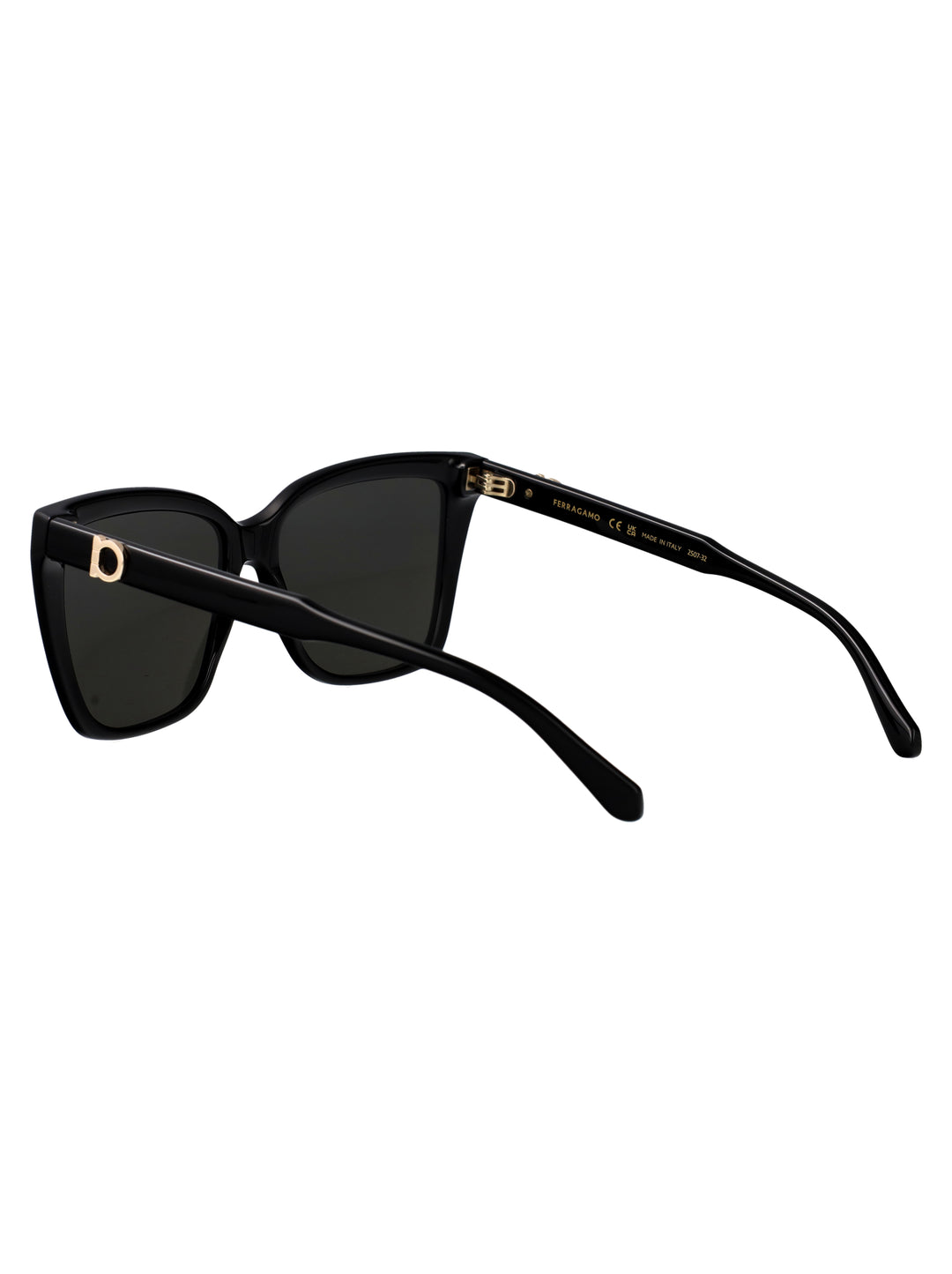 Salvatore Ferragamo SUNGLASSES - Nero | 35d72cb6f1ee564858765f41afd45330bbc9c266