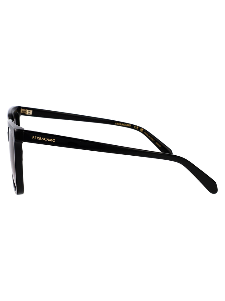 Salvatore Ferragamo SUNGLASSES - Nero | 3e2a5cd56cf9dd58c301bbd9d0ea4a12b71ce0e0