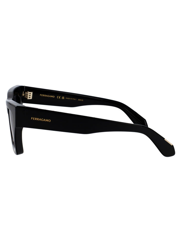 Salvatore Ferragamo SUNGLASSES - Nero | 5f62de0a913a181b170863f080984000e6e7b800
