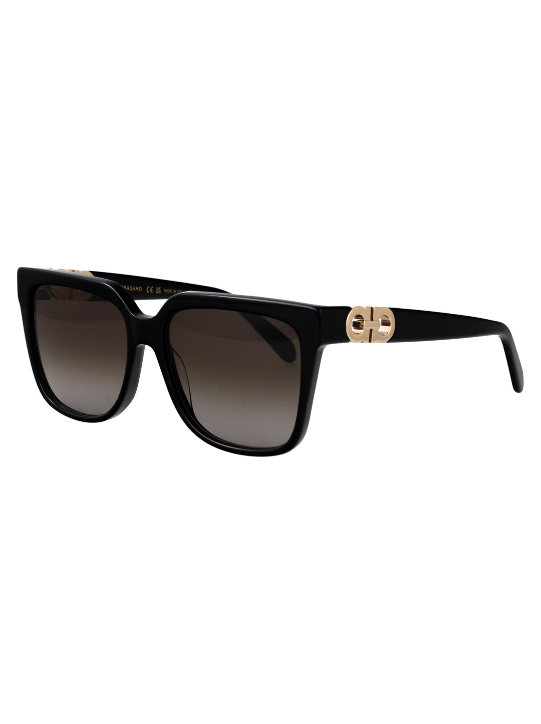 Salvatore Ferragamo SUNGLASSES - Nero | e7a77c31960952c92efcc5cc7fe01b174c33a799