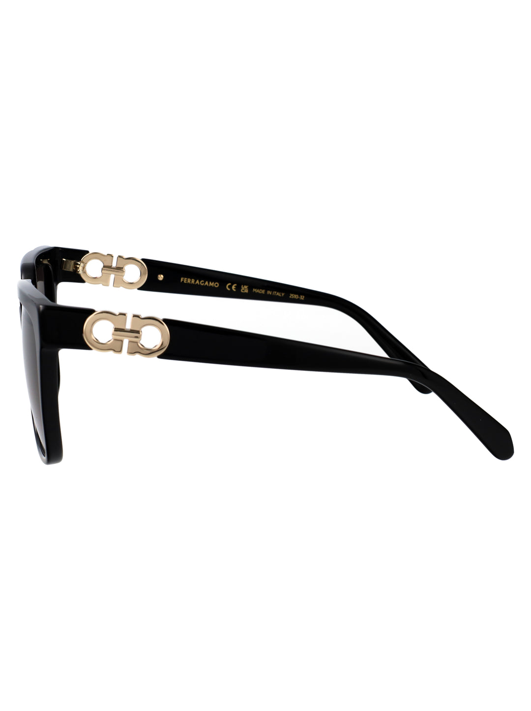Salvatore Ferragamo SUNGLASSES - Nero | 204062a8a83668e46a5e9caec9fe4a4415e68730