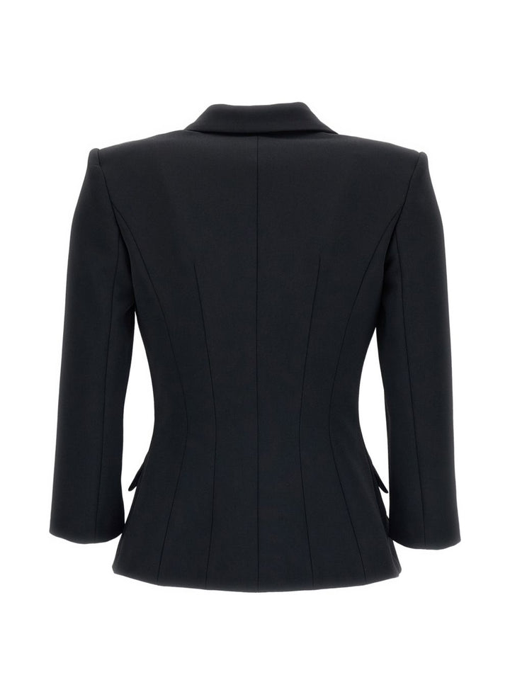 Elisabetta Franchi Jackets - BLACK | 9fcdba7ead8c2d4081b1d80ca6447137bca16a4b