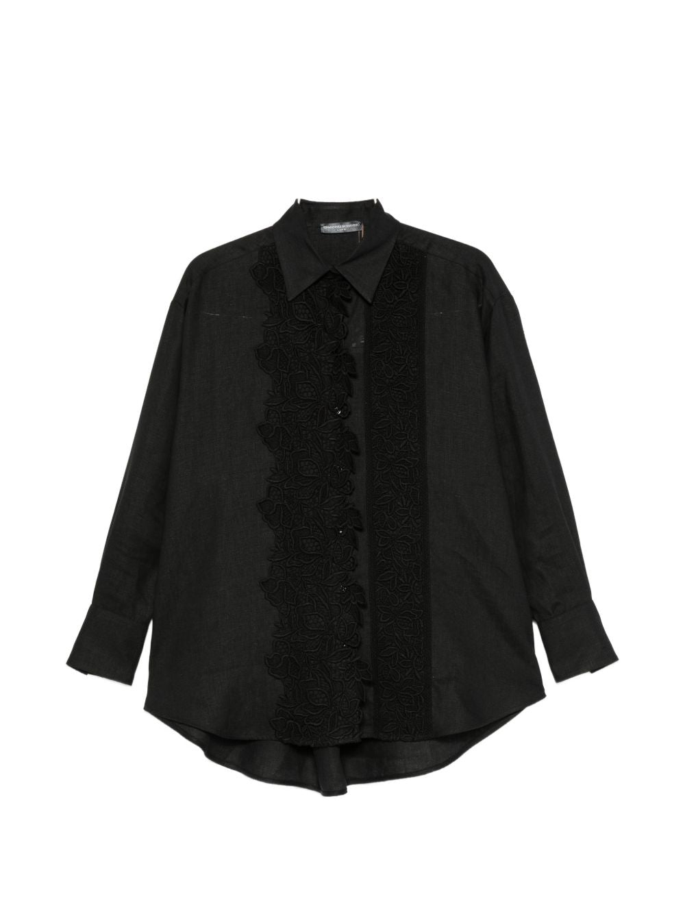 Ermanno Scervino Shirts - BLACK | 76e29416ba5dd1f1ffdc82ae8b55043e07f744c9