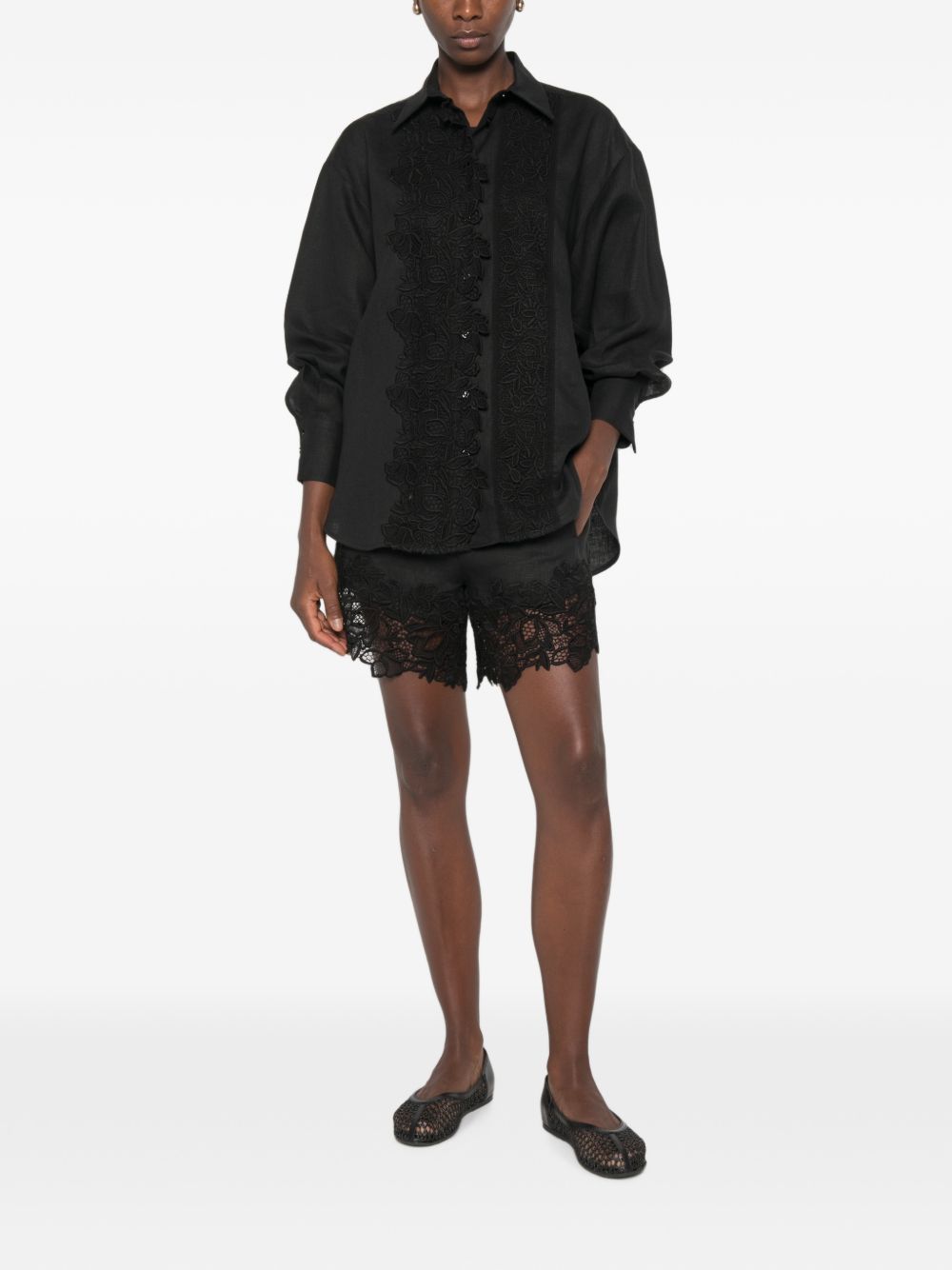 Ermanno Scervino Shirts - BLACK | 2a74ecf642b936f07bb41abf1f276e93609026f7