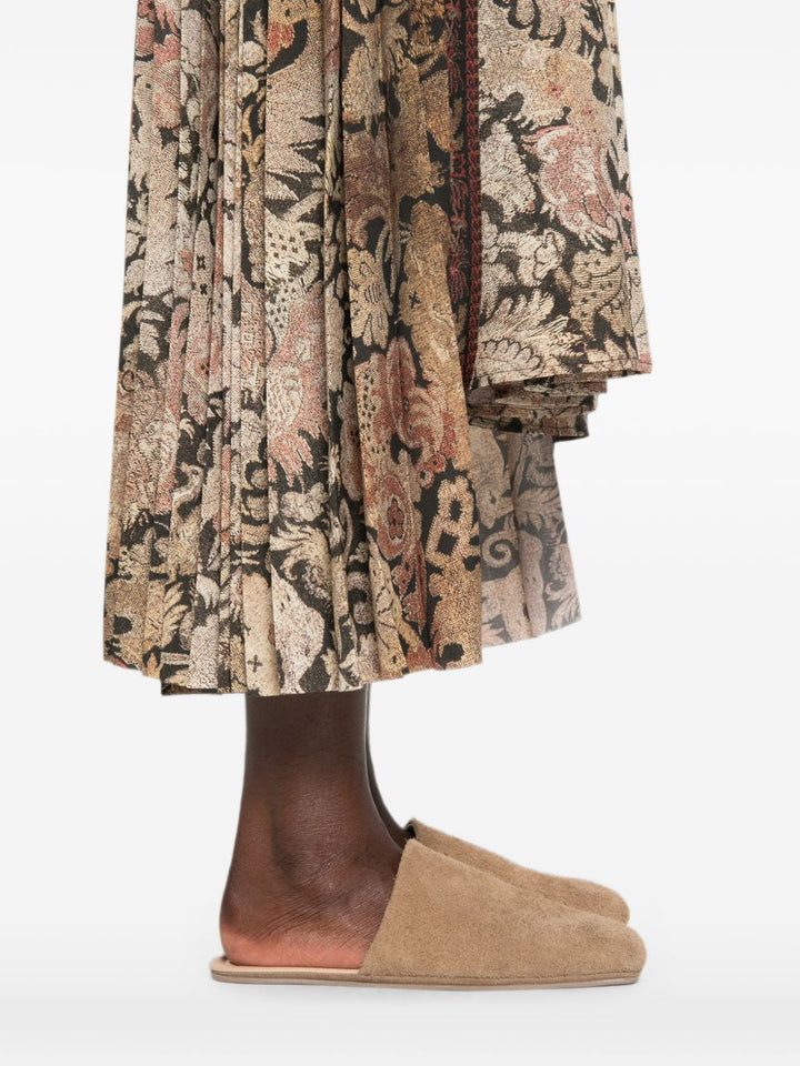 Pierre Louis Mascia Skirts - BROWN | eee07ca57fb7fd32189406c92e1ec87bdf7e8535