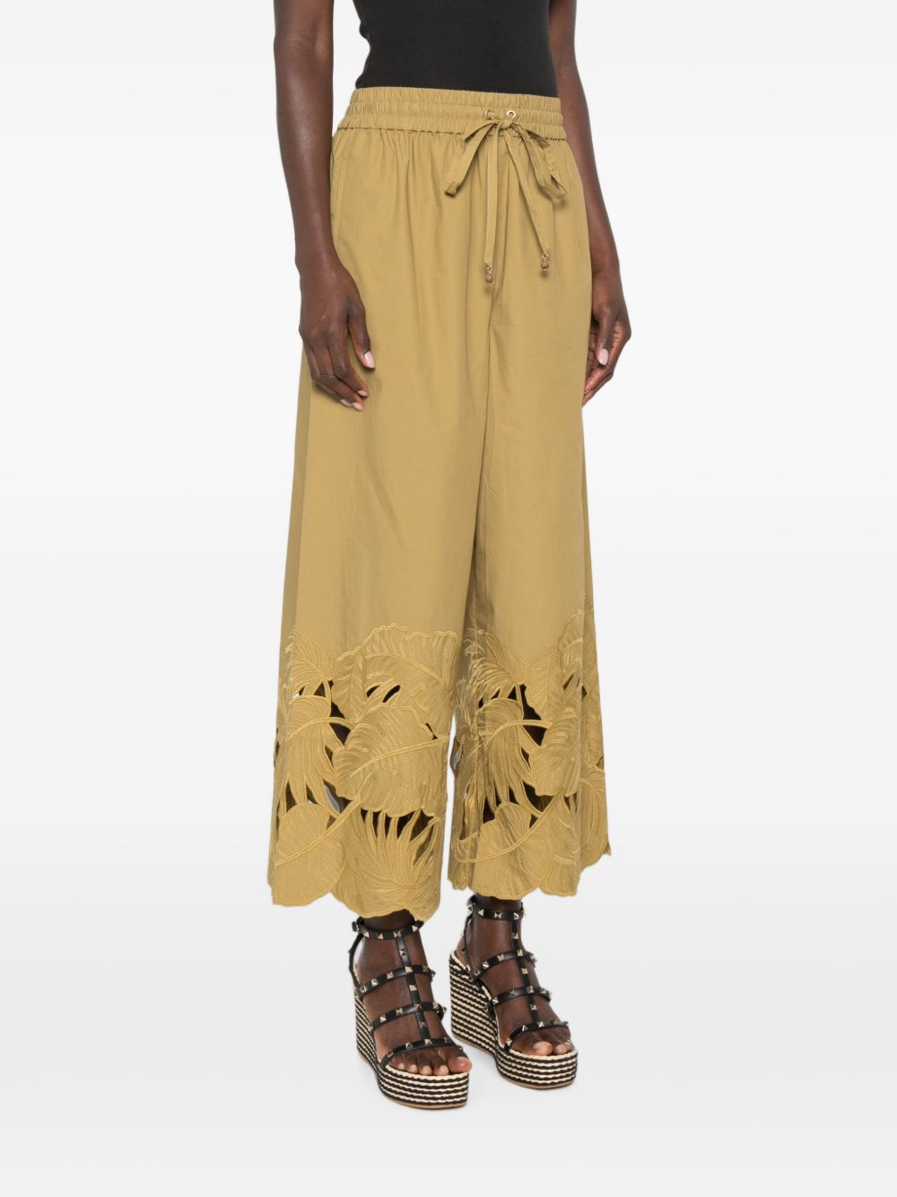 Zimmermann Trousers - GREEN | 84c992722062bf5cede4f5fef341c71f0fbc6c45