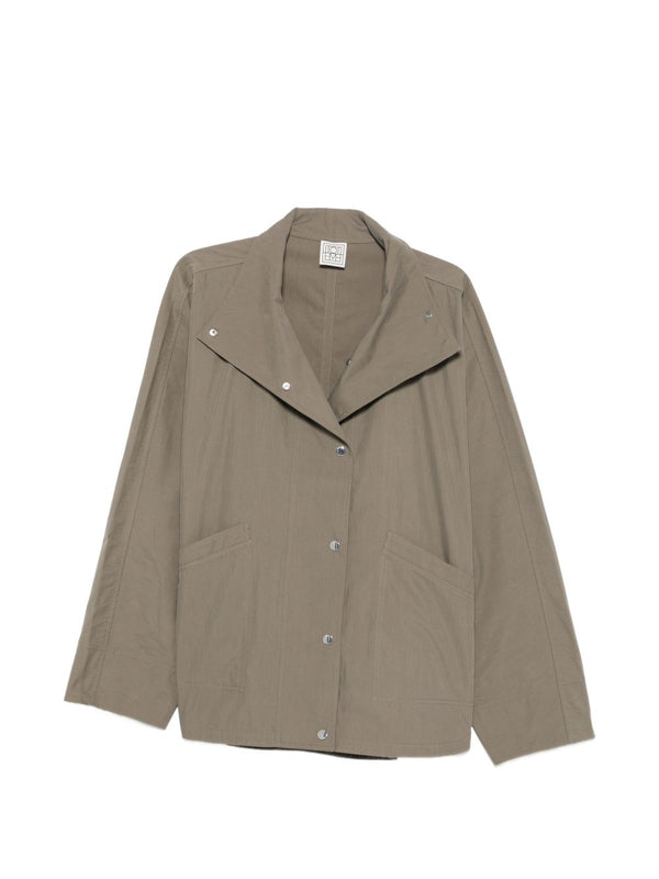 Cotton Blend Parachute Jacket