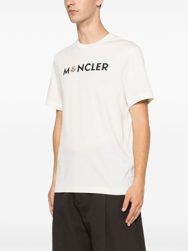 Moncler T-shirts and Polos - WHITE | 083786e8397be90bde5e172b442f29376cfa3398