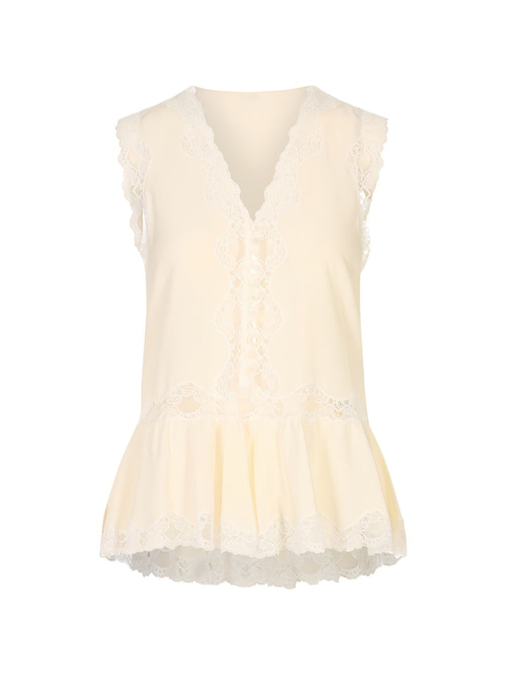 Chloè Top - WHITE | aa4773e725690192e1d5e679202bb1841ccb2922