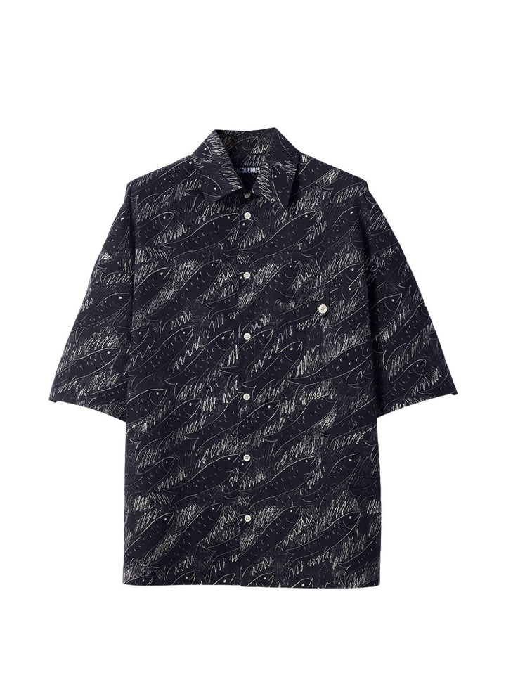 Jacquemus Shirts - BLACK | 5d90b8c340b26f259fc7ed9162da7496879e6e5e