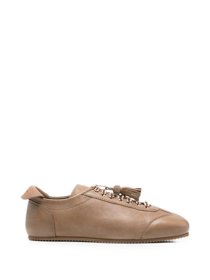 Fabiana Filippi Sneakers - BROWN | bd02c9b42141b27366dcf65ceeb1e1f28be333e2