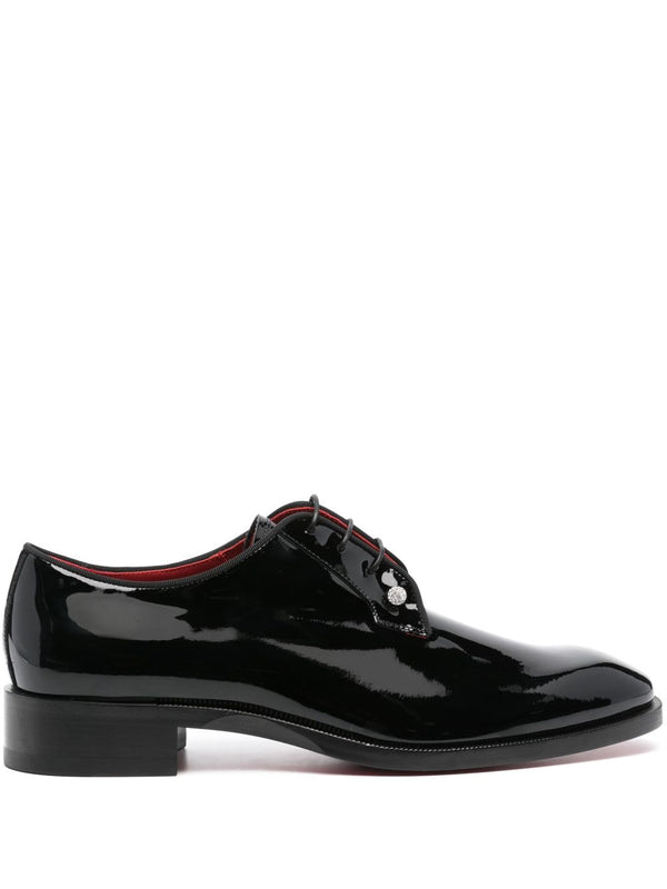 Chambeliss Patent Leather Derbies