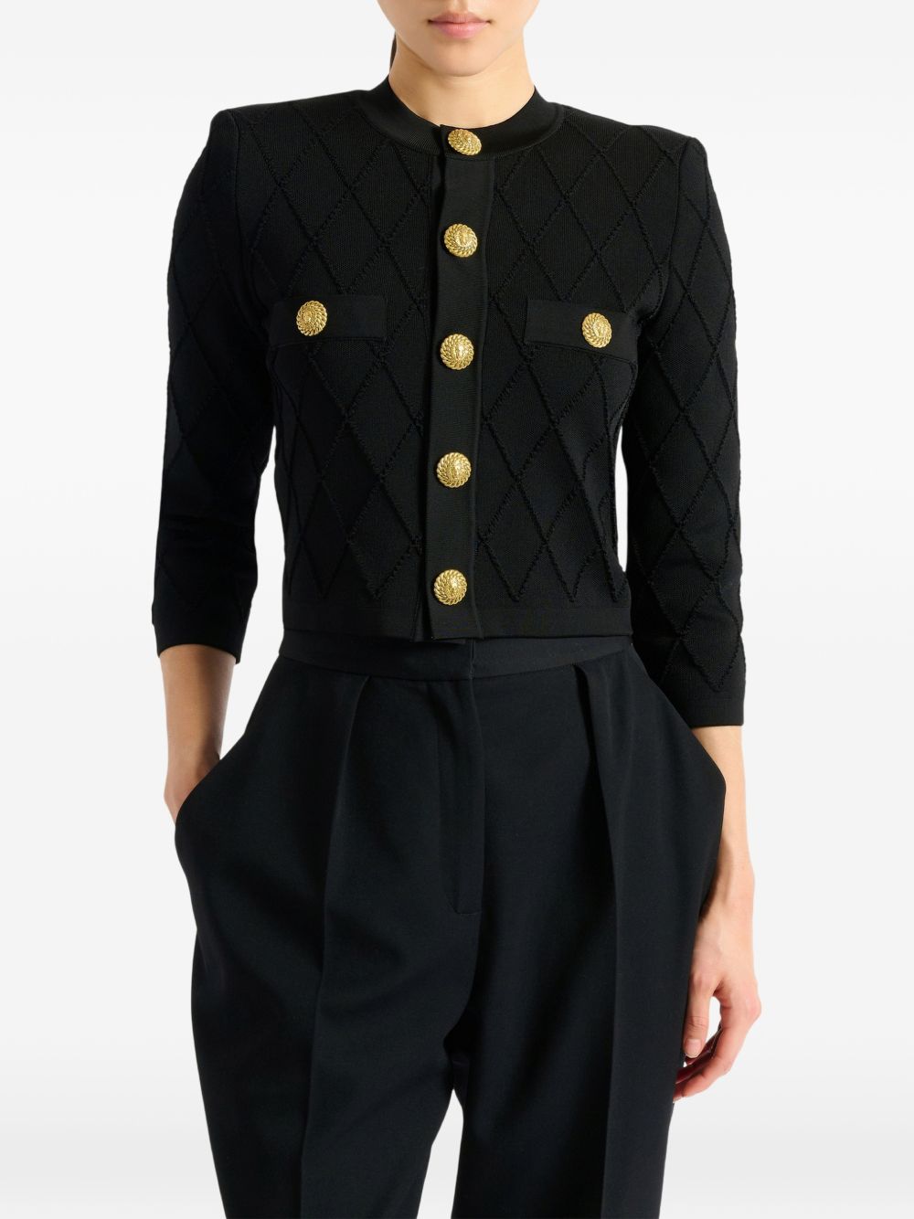 Balmain Sweaters - BLACK | e4b44e1646055f38591144ef830b5cd89515cd09