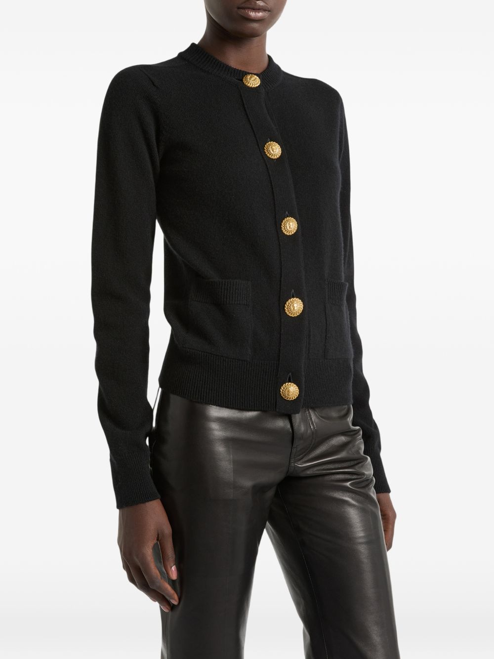 Balmain Sweaters - BLACK | cdc874effb92f070dc1258ee71b1b5648c45e14e