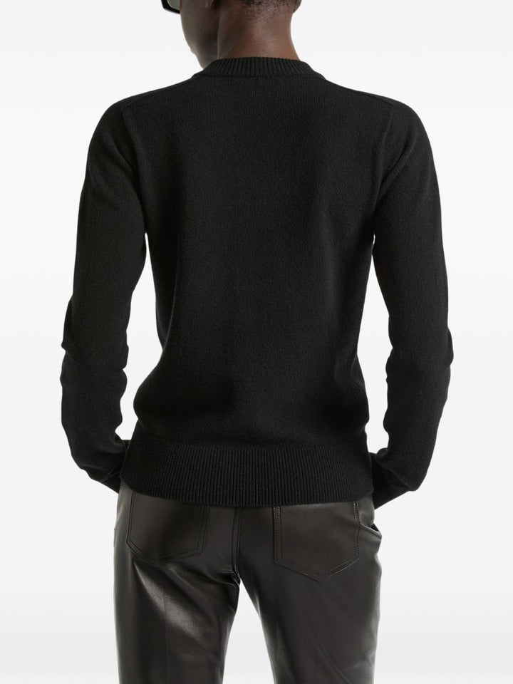 Balmain Sweaters - BLACK | 6c2b62eaf11b02e1f77d6606a65ef6906d2a09b7