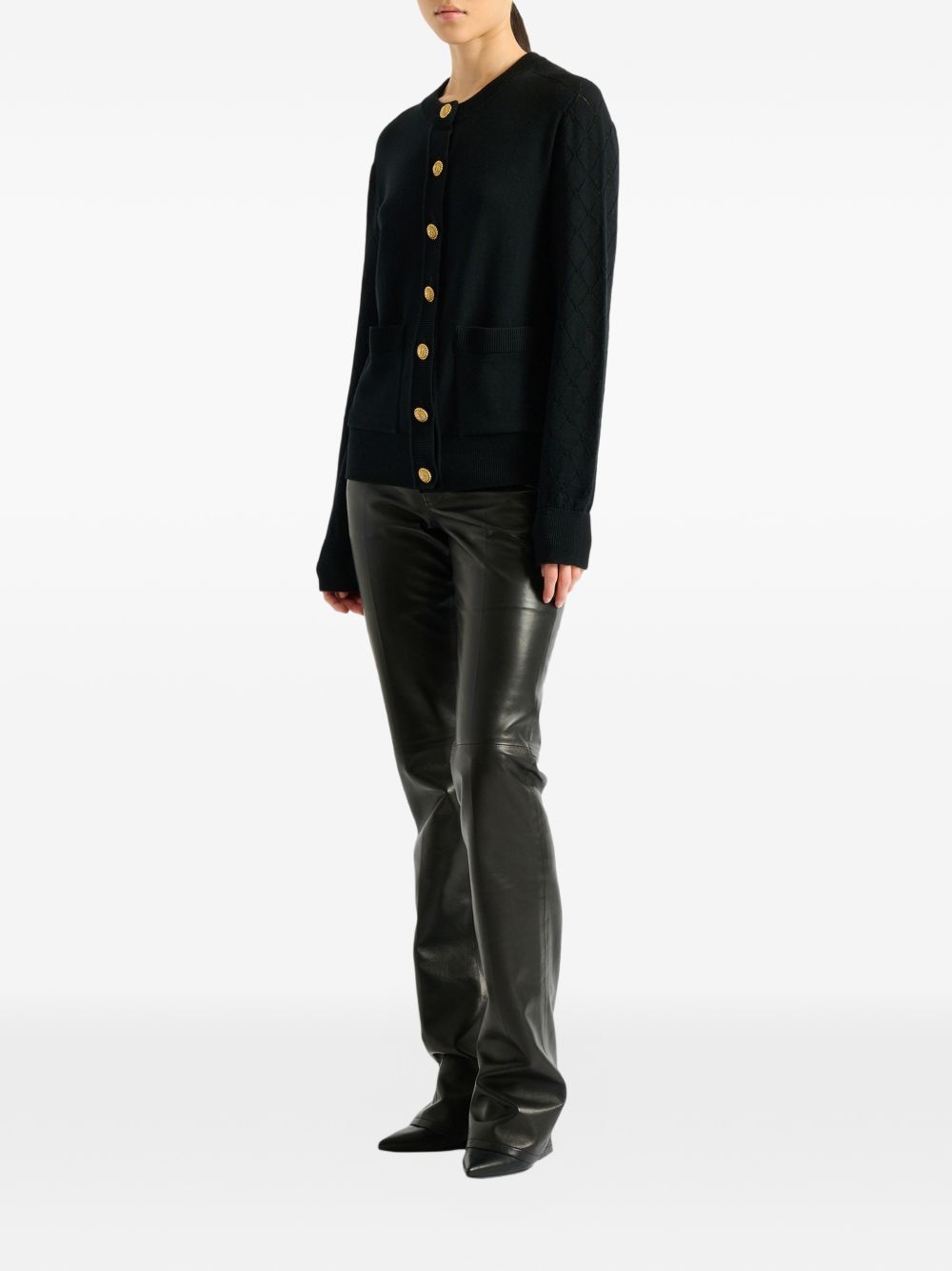 Balmain Sweaters - BLACK | d0cc6d357f59d0c5d33fe9a01e36128a10fb3a03