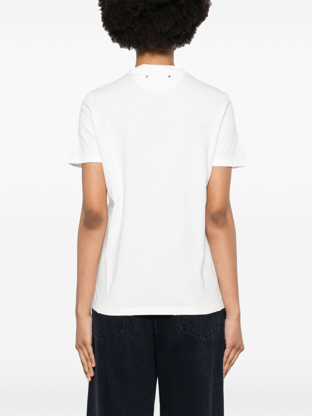 Golden Goose T-shirts and Polos - WHITE | c5b1466f66260a740dc30750e7210c3f2e5f7a24