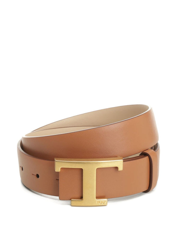T Timeless Leather Belt