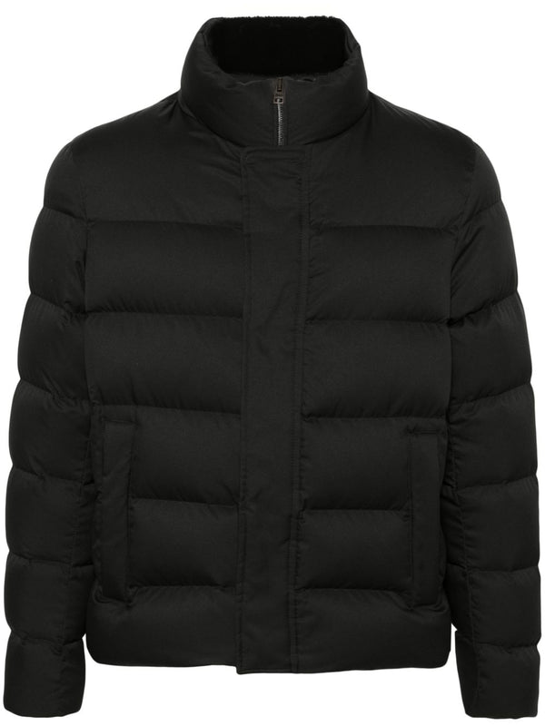 Nylon Short Down Jacket
