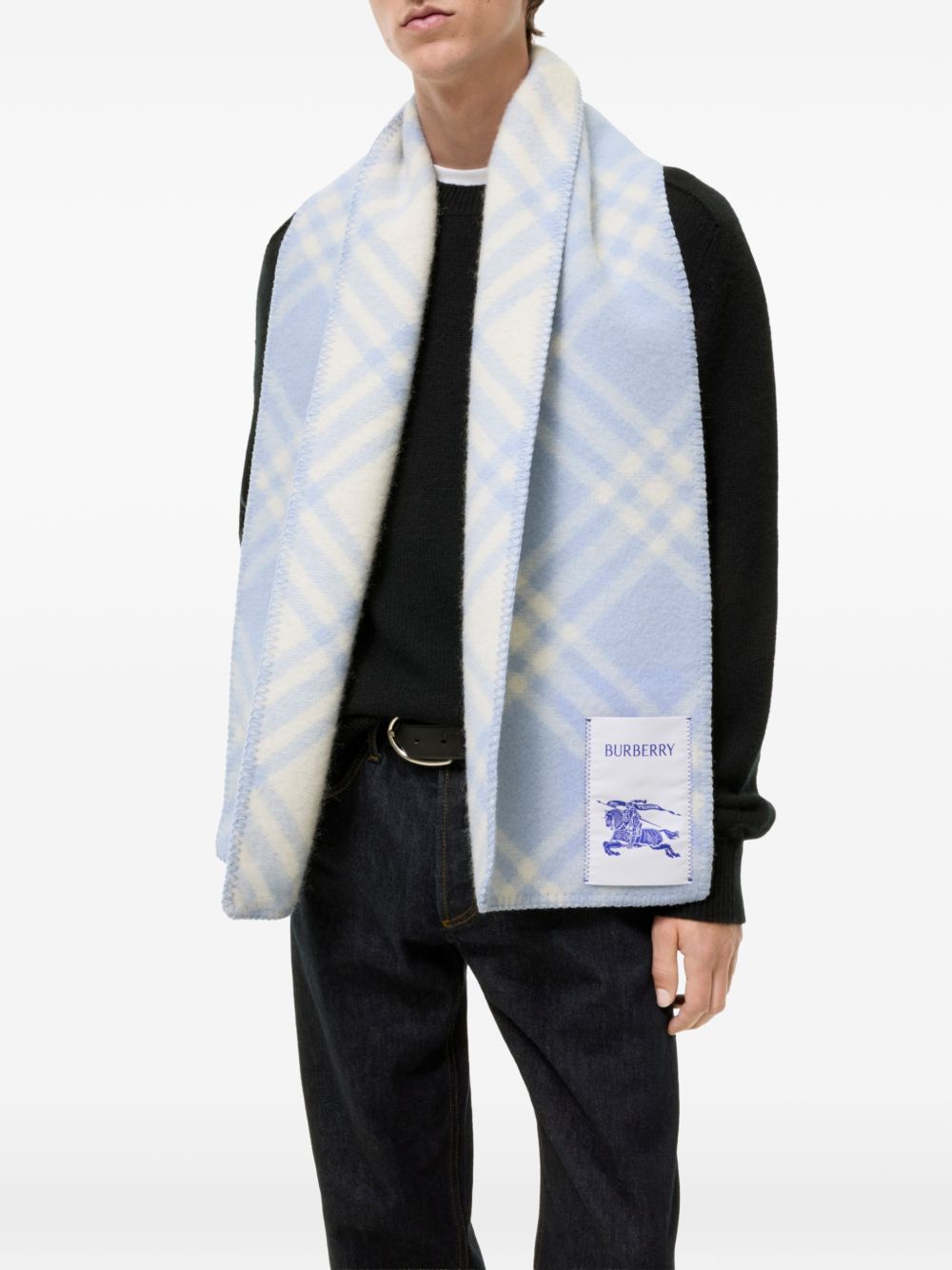 Burberry Scarfs - BLUE | 9a358334efb0a33021b04217ae220f793abcc882