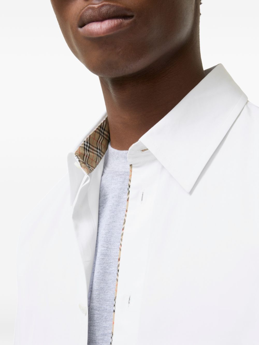 Burberry Shirts - WHITE | 7fa941c4e88d81ad2fe0572115a9bee80ebee269