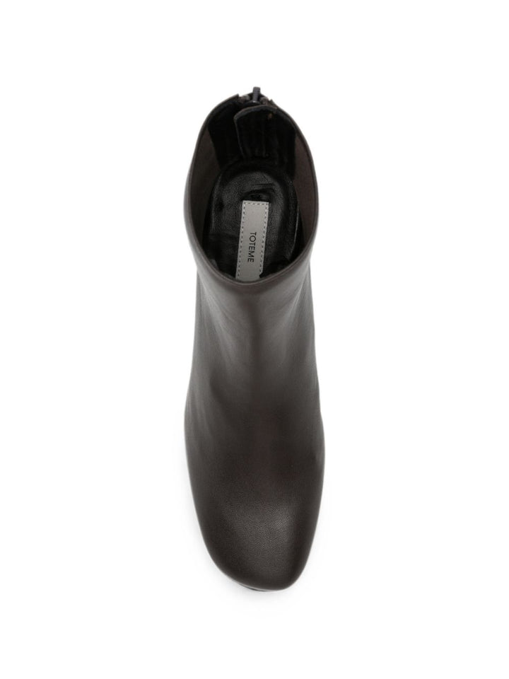Toteme Pre Boots - BROWN | 83452cc1671426b1fa20eaabf1406d13971b4031