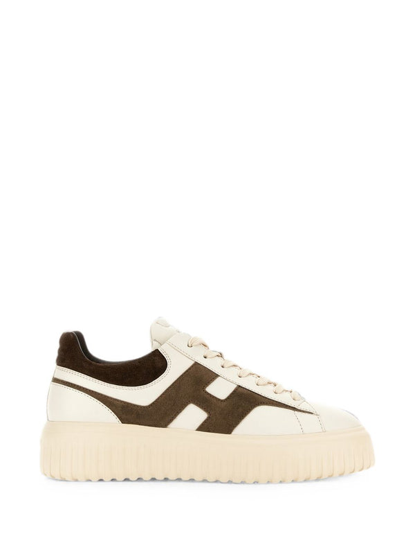 H-Stripes Leather Sneakers